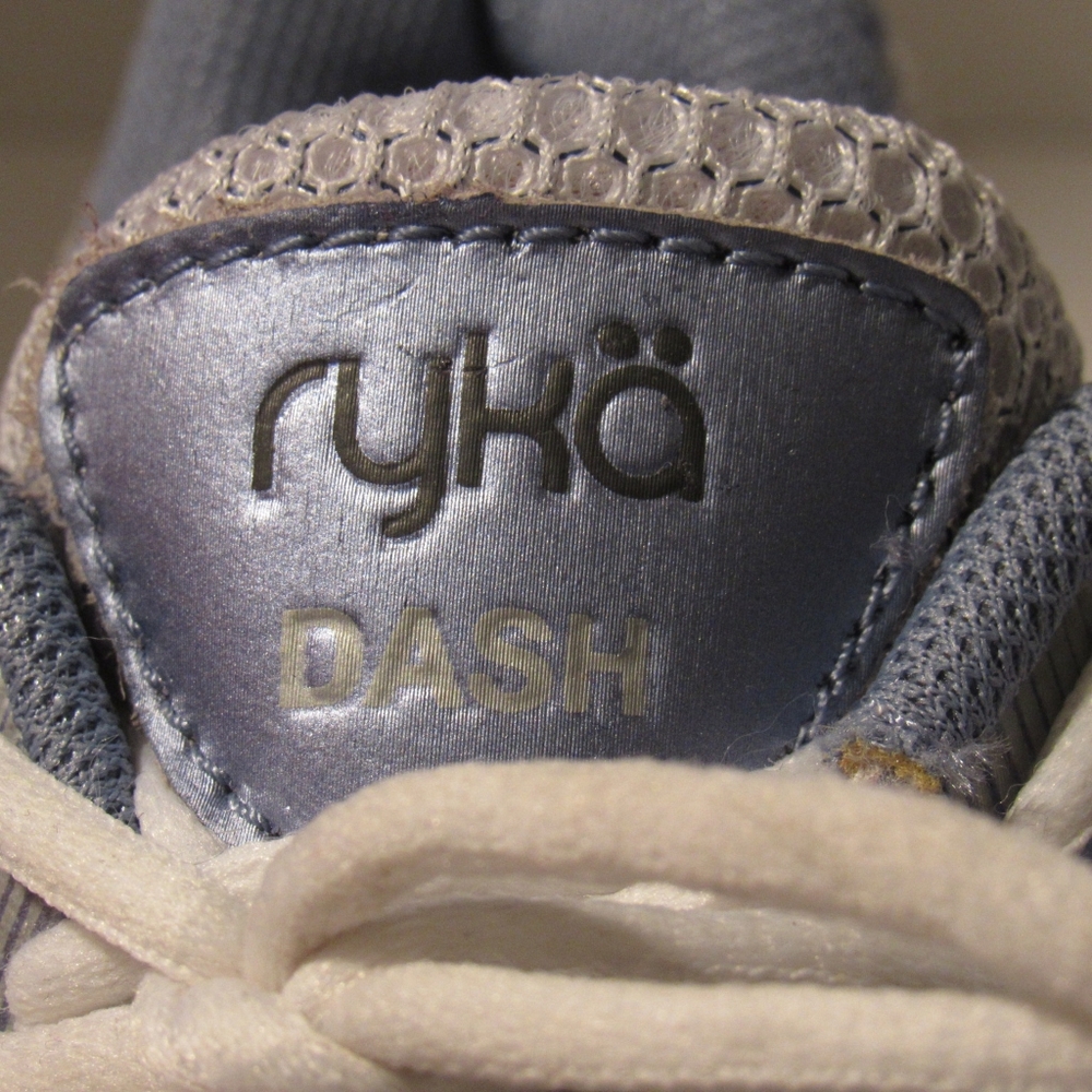 RYKA DASH Womens Sneaker Blue-White Mesh Ortholite Comfort Shoes, Size 7 - Picture 10 of 14